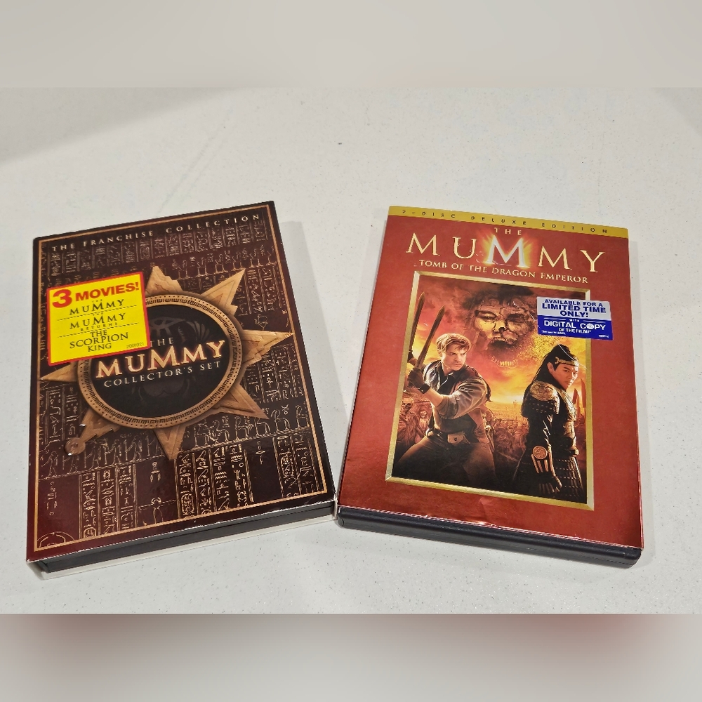 5 DVD Set of The Mummy movies